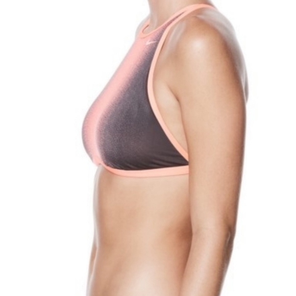 🆕️ Nike Swim Fade Sting Highneck Bikini Top 👙 - Picture 2 of 3